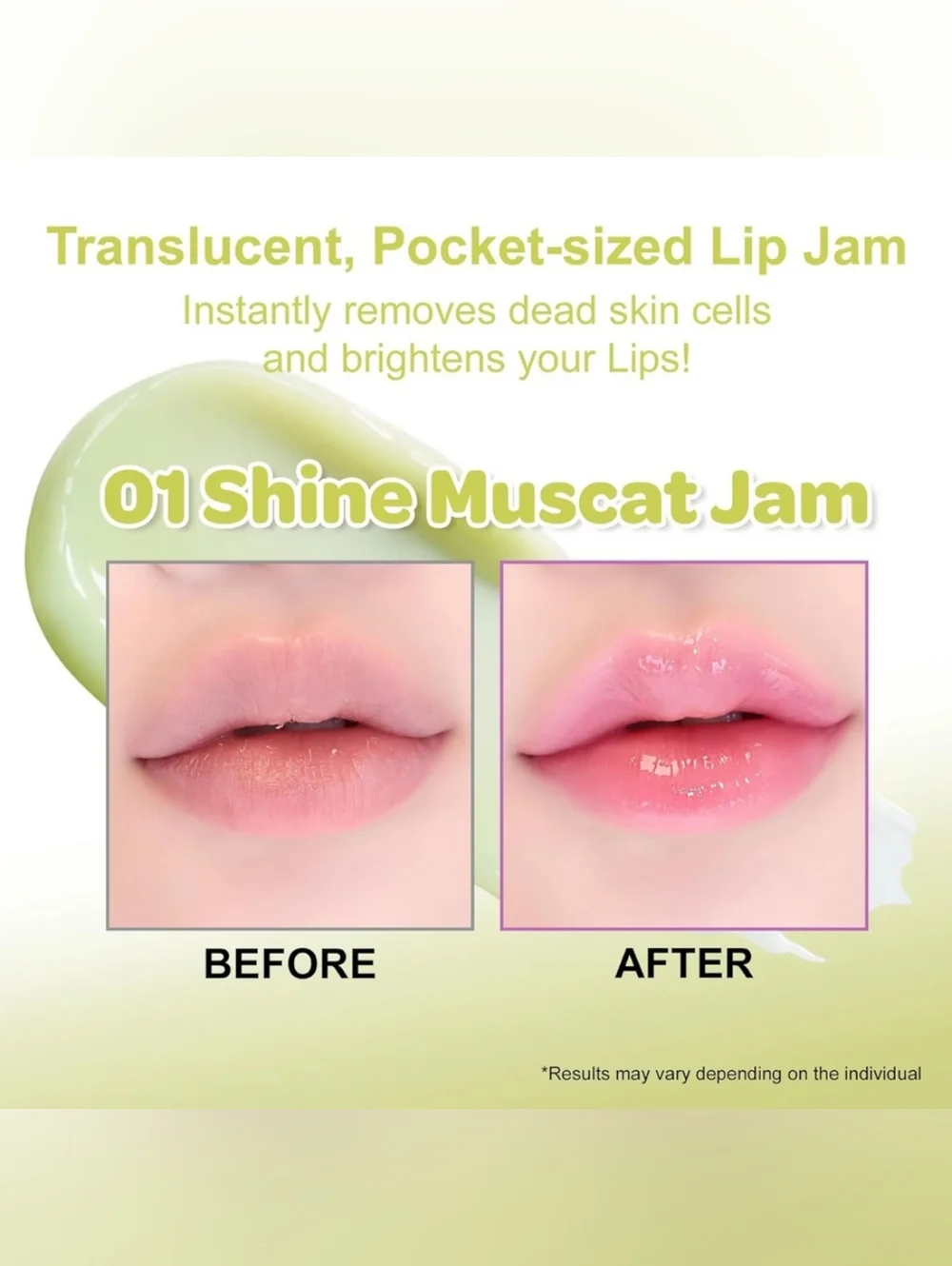 2 Colorgram Tintin Dory Lip Jam - Shine Muscat Jam Clear Lip Gloss